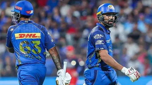 Rohit Sharma was forced to retire hurt during the Indian Premier League 2026 clash between Mumbai Indians and Royal Challengers Bengaluru on April 12