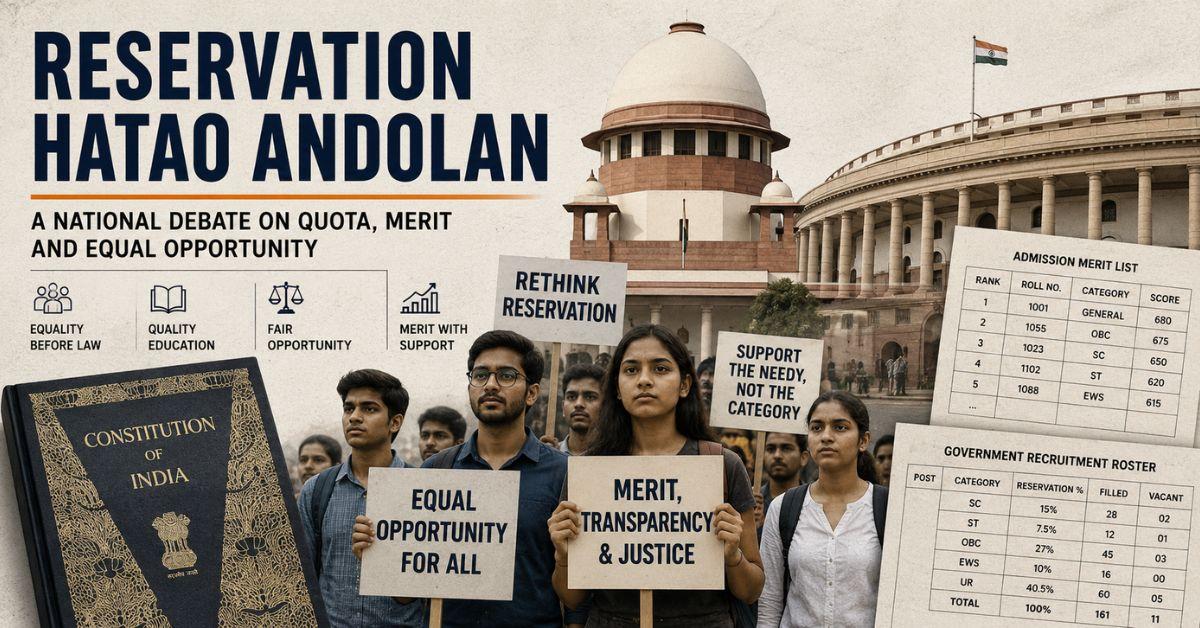 Jantar Mantar ‘Reservation Hatao’ Protest: RAF Deployed, Several Protesters Detained in Delhi