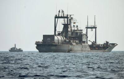 Pakistan Navy Ship PNS Hunain Collides With Indian Warship in Arabian Sea, Delhi Protests